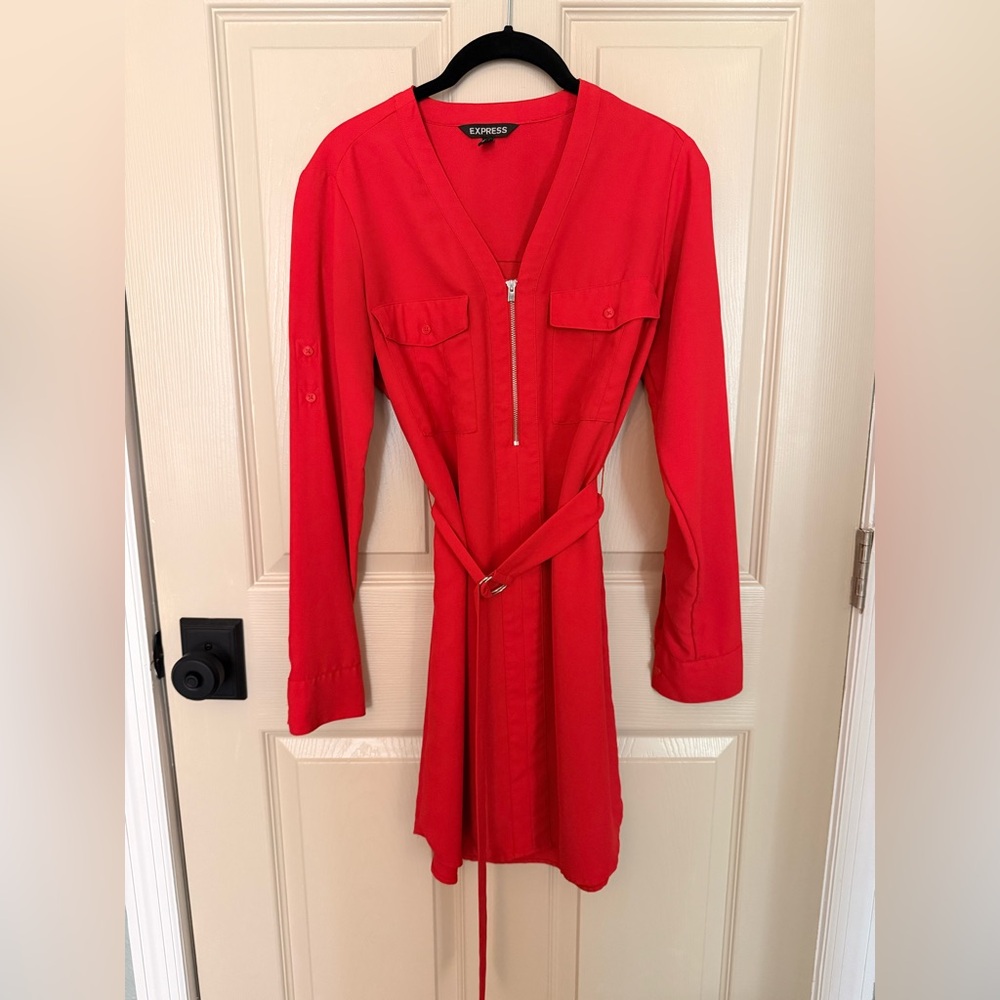 Express Mini Dress- long Sleeves